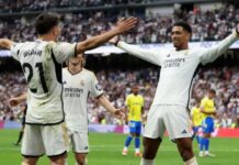 Champions! Real Madrid win 36th La Liga title as Barcelona lose