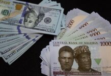 Naira gains N143, appreciates to N1,339/$1 at official window