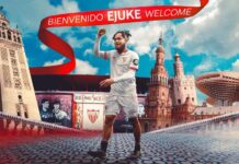 Nigeria’s Ejuke joins Sevilla on 3-year deal
