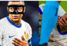 FACT-CHECK: Has Mbappe started wearing a black face mask?