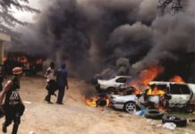 Hoodlums resist urban renewal, set cars, houses ablaze in Jos