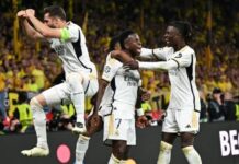 Real Madrid beat Dortmund to win record 15th Champions League title