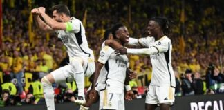 Real Madrid beat Dortmund to win record 15th Champions League title