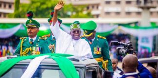 ‘He is not a superhuman,’ Presidency reacts to Tinubu’s slip at Democracy Day parade