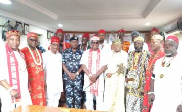 Igbo-speaking Community leaders synergize with the Nigerian Police to foster security in Lagos