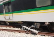 JUST IN: Passengers stranded as another train derailed in Abuja