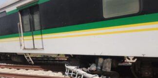 JUST IN: Passengers stranded as another train derails in Abuja
