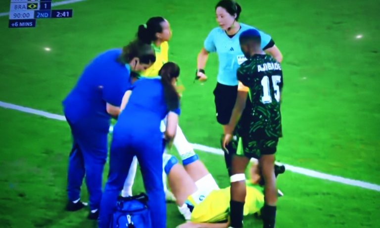 Gallant Super Falcons lose to Brazil in Olympics opener