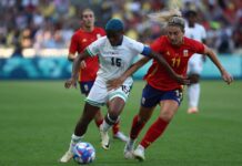 Super Falcons lose against world champions Spain