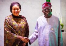UN Deputy Secretary-General, Amina Muhammed briefs Tinubu on ECOWAS mission