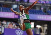 Ese Brume finishes 5th as Nigeria’s medal wait continues after Day 13 in Paris