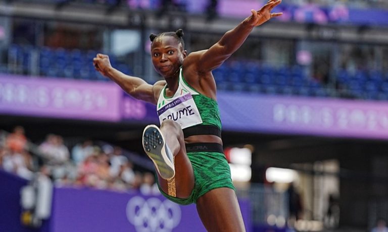 Ese Brume finishes 5th as Nigeria’s medal wait continues after Day 13 in Paris