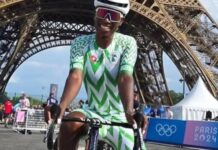 Federation explains why Nigerian cyclist used a borrowed bike at Olympics