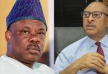 ‘He is not different from Chinese company behind seized planes,’ Amosun dismisses Utomi’s allegation of contract breach