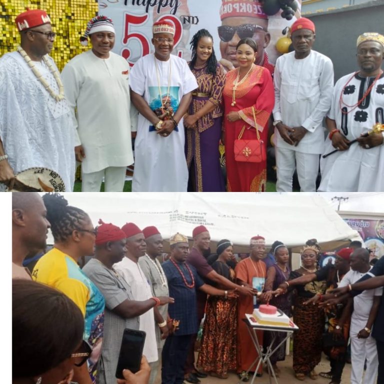 Eze Chika Nwokedi celebrates yeartide with friends and associates at 52. 