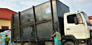 Lagos task force intercepts truckload of banned styrofoam packs