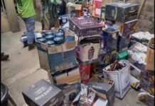 NAFDAC busts illegal alcohol factory, arrests 3 suspects on Lagos Island