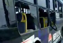Police alleges motorcyclists behind attack on BRT bus in Lagos