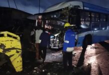 Several injured in Lagos as two BRT buses collide