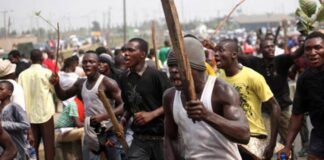 Irate mob lynch 2 suspected armed robbers who killed bikeman in Bauchi