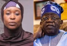 Aisha Yesufu mocks Tinubu over insinuations North is plotting against him for being a Southern President