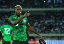 Full house in Super Eagles camp as Osimhen arrives Uyo for AFCONQ