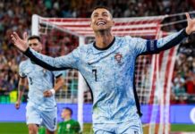 Emotions as Ronaldo nets 900th career goal in Portugal win