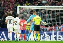 Atletico score late equaliser against Real in thrilling Madrid derby
