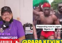 FACT-CHECK: Was Tinubu’s son chased by protesters during a recent demonstration in Lagos as claimed by a content creator?