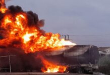 Five vehicles, 3 motorcycles burnt in Oyo fuel tanker explosion
