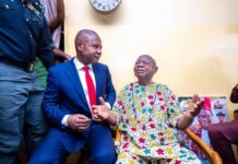 Enugu Gov Mbah visits veteran Gwo Gwo Gwo singer, Mike Ejeagha, names road after him, takes full charge for upkeep