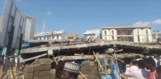 Tragedy hits Kano as two-story building collapse claims two lives, two others injured