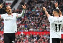 Salah masterclass as Liverpool thrash Man Utd, Chelsea held by Palace