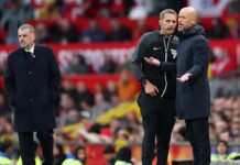 Spurs thrash 10-man Man Utd at Old Trafford