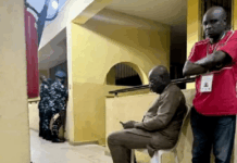EdoDecides2024: Drama as Gov Obaseki storms INEC office, walked out by police (Video)