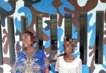 One dead as Delta police operatives engage suspected armed robbers, arrest two female suspects for stealing an infant; Recover guns