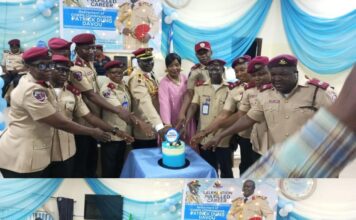 FRSC Lagos Commander Charges Officers on Stewardship, Accountability, and Diligence to Work As He Celebrates Retirement