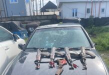 Three suspected kidnappers/armed robbers dead as Delta police burst hideout of criminals responsible for the attempted Kidnap of Lawmaker’s wife killing two policemen in the process: Recover guns