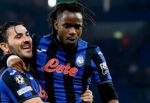 Lookman scores, provides assist in Atalanta win over Shakhtar