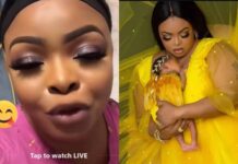 Dayo Amusa Fires Back at Critics Questioning Her Baby’s Paternity: ‘Is Your Husband Missing’