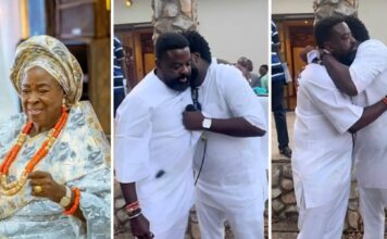 Actor Kunle Afolayan Mends Rift with Brother Aremu During Mother’s Funeral