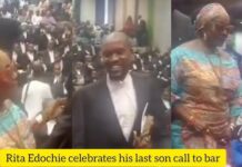 Rita Edochie Joyfully Celebrates Her Son’s Call to Bar
