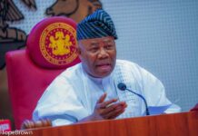 Akpabio criticizes Fubara, PDP during Wike’s birthday lecture, book launch