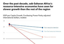 Growth in Sub-Saharan Africa is Diverging