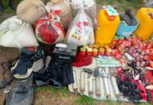 Joint security forces raid gunmen’s camp in Anambra, recover 19 IEDs
