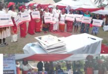 Ohaneze Ndigbo Amuwo-odofin empowers over 100 members with business capital, POS machines, grinding machines, gas cookers, and other items