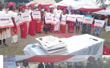 Ohaneze Ndigbo Amuwo-odofin empowers over 100 members with business capital, POS machines, grinding machines, gas cookers, and other items