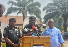 Commissioner of Police Delta State, CP Abaniwonda Olufemi, psc, gives an account of the achievements of the command