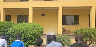 Delta police arrest four murder suspects and recover the skull of the deceased at a shrine