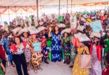 Yuletide: Gov Eno’s daughter hosts widows